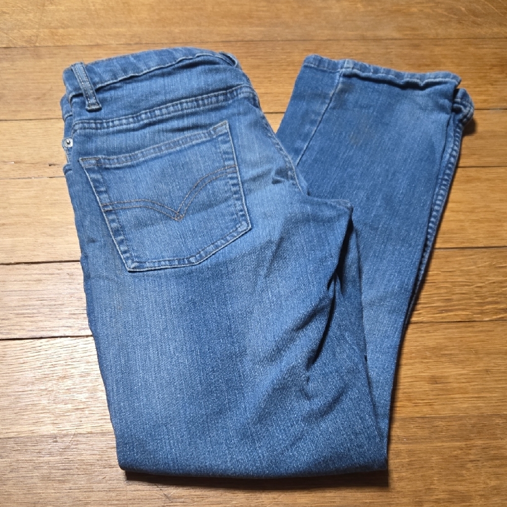 Levi's Blue Straight Leg Jeans Classic Denim
